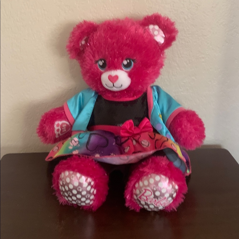 Barbie Build-A-Bear with Rainbow Outfit and Voicelines